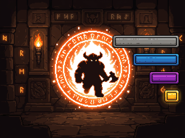 Summoning portal with rarity odds bars